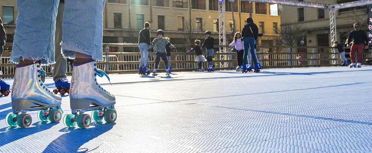 Roller disco aux Allées provençales