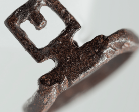 Bague en fer - Antiquité - Egouts des Thermes Sextius