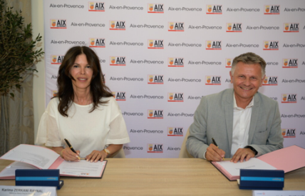 Signature d'une convention de mécénat avec Vinci Construction Route (…)