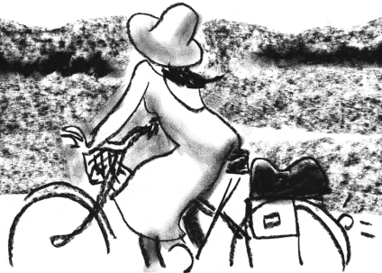 La Grande balade à bicyclette, happening poétique et radiophonique