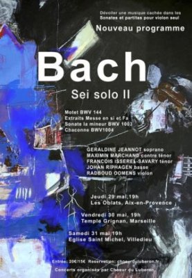 Sei Solo II - Bach - Dévoiler une musique dissimulée dans les Sonates et Partitas pour violon seul de J. S. Bach