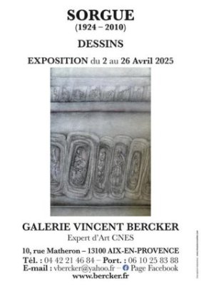 Exposition Sorgue (1924-20210) Dessins