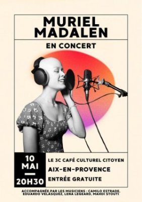 Muriel Madalen en concert au 3C