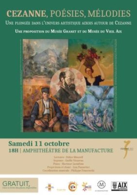 Cezanne, poésies, mélodies