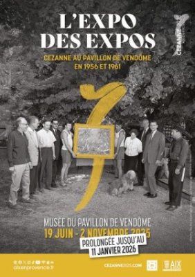L'expo des expos Cezanne au Pavillon de Vendôme en 1956 et 1961