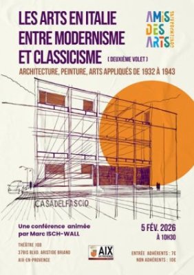 Conférence - Les arts en Italie entre modernisme et classicisme