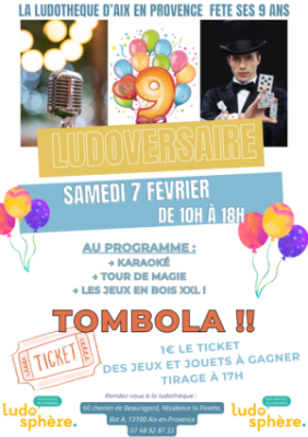 Ludoversaire de la Ludo'sphère