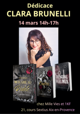 Séance de dédicace : Clara Brunelli