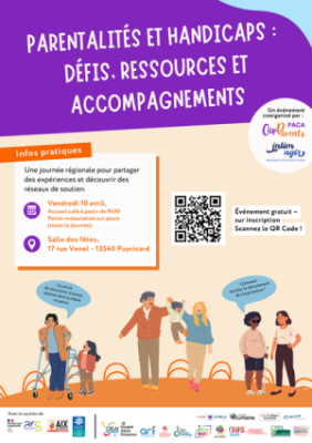 Journée régionale : Parentalités et Handicaps, défis, ressources et accompagnements