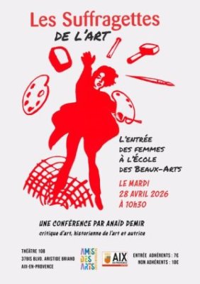 Conférence : Les Suffragettes de l'art, l'entrée des femmes à l'École des Beaux-Arts