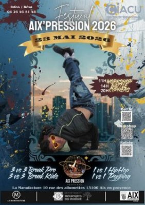 Festival Aix'pression urbaine 2026