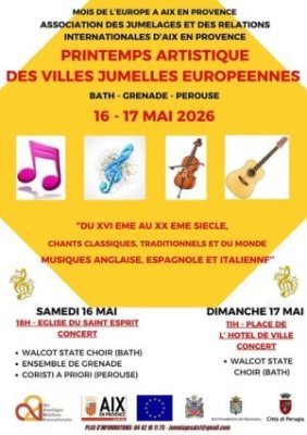 Printemps artistique des villes jumelles européennes