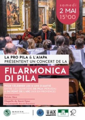 Concert : Filarmonica de Pila - 15 ans d'amitié entre Pila et le Pont de l'Arc