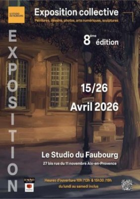 Exposition collective Studio du Faubourg 8ème édition