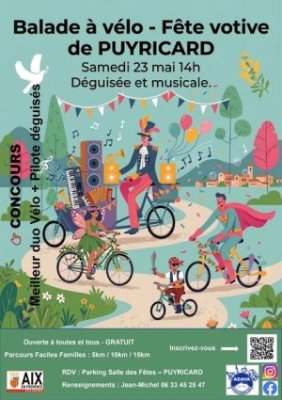 Balade à Vélo - Fête votive de Puyricard