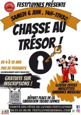 Chasse au Trésor Festi'Luynes
