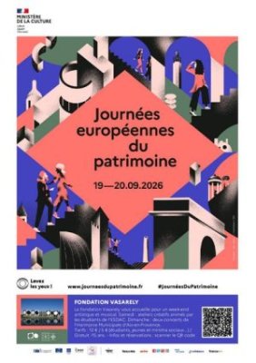 Les Journées Européennes du Patrimoine à la Fondation Vasarely