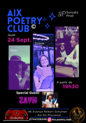 Spectacle - Aix Poetry Club