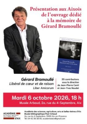Présentation aux Aixois de l'ouvrage dédié à la mémoire de Gérard Bramoullé