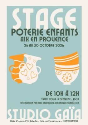 Stage de Poterie enfants