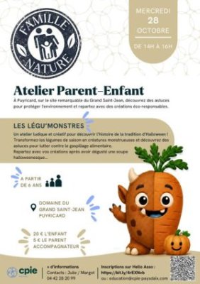 Atelier parent-enfant : Les légu'Monstres
