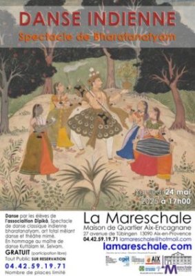 Danse indienne - Spectacle de Bharatanatyam