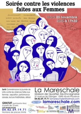 Soirée contre les violences faites aux Femmes