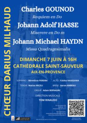 Concert - Chœur Darius Milhaud