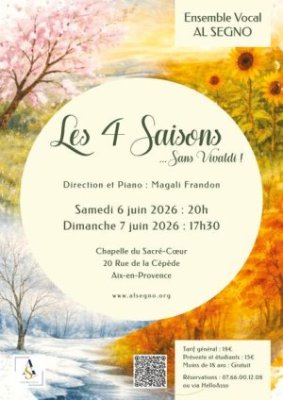 Concert : Les 4 saisons ... sans Vivaldi !