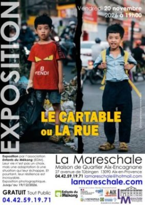 Exposition -Le cartable ou la rue