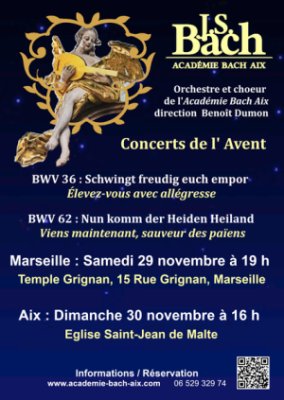 Concert Académie Bach Aix