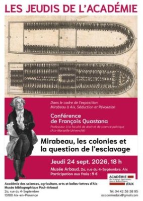 Mirabeau, les colonies et la question de l'esclavage