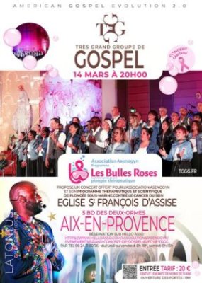 Concert : Trés Grand Groupe de Gospel (TGGG)