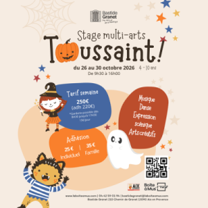 Stage Multi-Arts à la Bastide Granet