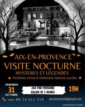 Mystères et légendes - Visite nocturne