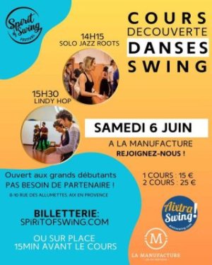 Cours découverte de danses swing