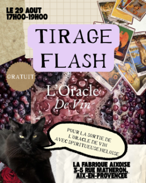 Tirage Divinatoire - L'Oracle de vin à la La Fabrique Aixoise