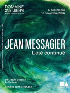 Domaine Saint-Joseph - Atelier François Aubrun : visite libre de l'exposition Jean Messagier, l'été continué