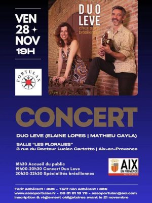 Soirée brésilienne (musique et gastronomie)