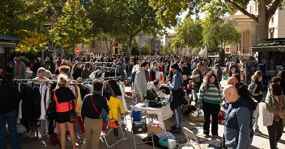 Vide-greniers de la Ville - Places Comtales - Mairie d'Aix-en-Provence